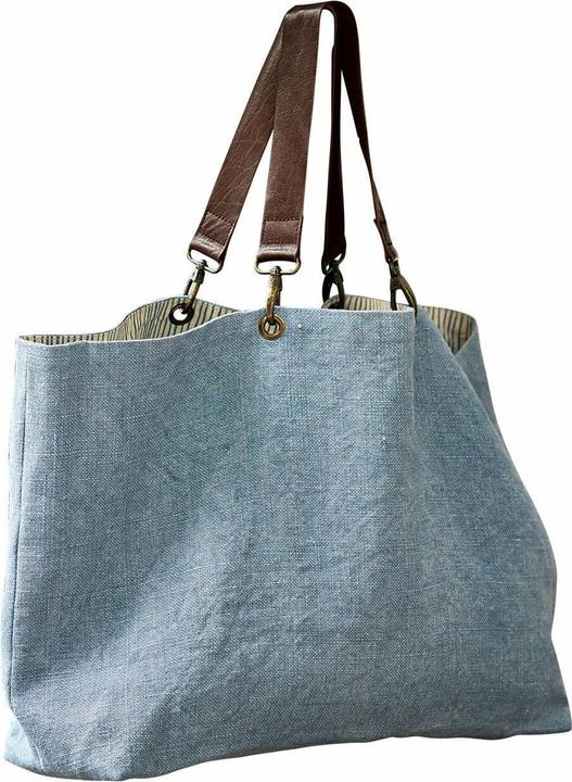 Loberon Tasche Bente blau