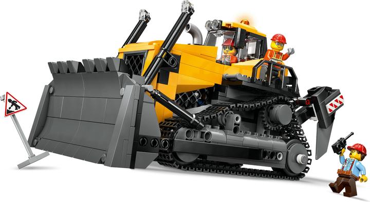 Produktbild LEGO Gelber Bulldozer mit Frontlader (60466, LEGO City)