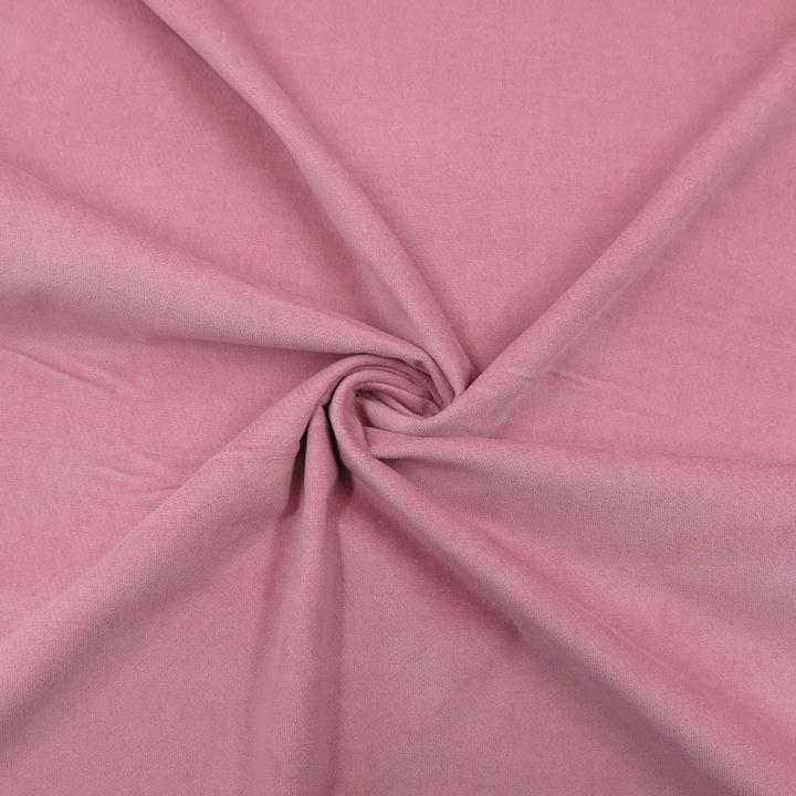 Produktbild Stoffrestposten Stretch Samt - Rosa
