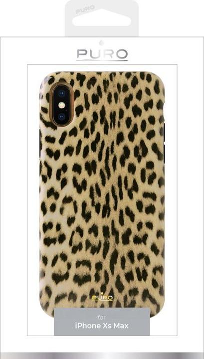 Image du produit Puro Dėklas Glam Leopard Cover iPhone XS Max (leo 1) Limited Edition (Apple iPhone XS Max)