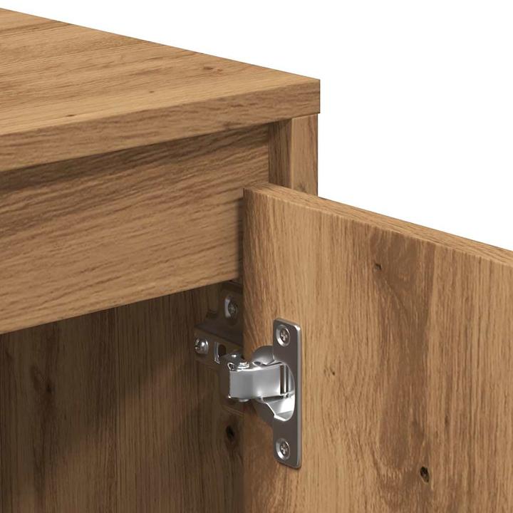 Image du produit VidaXL TV Schrank Lowboard Fernsehschrank Fernsehtisch TV Möbel Artisan-Eiche (120 x 30 x 40.5 cm)