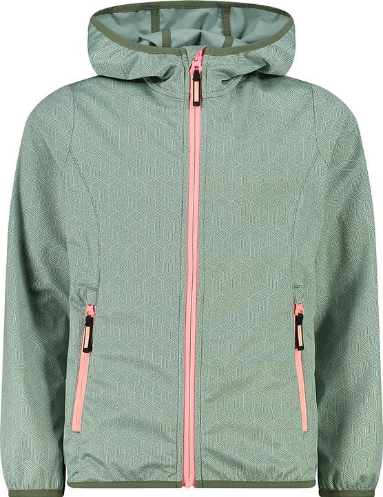 CMP Campagnolo Girl's Jacket Fix Hood LT Softshell (116)