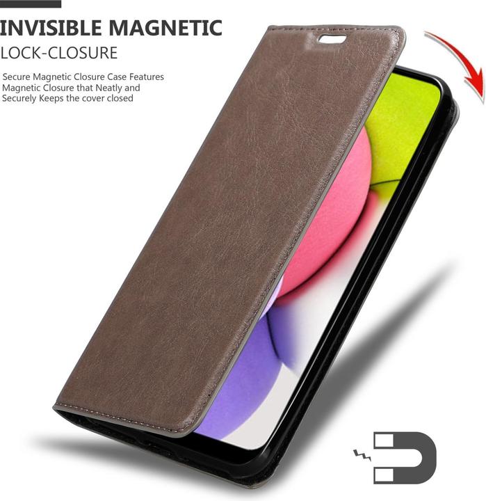 Actual product image Cadorabo Book Invis. Magnet sleeve (Samsung Galaxy A03s)