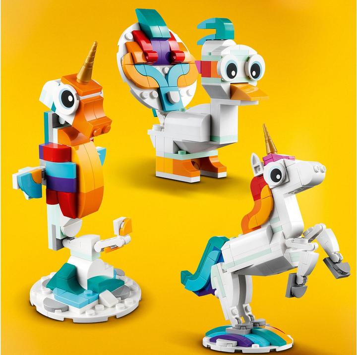 Productafbeelding LEGO 31140 Magische Eenhoorn (31140, LEGO Creator 3-in-1)