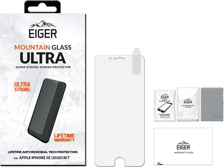 Immagine prodotto Eiger Mountain Glass Ultra (1 Pezzo/i, Apple iPhone 8, Apple iPhone 7, Apple iPhone 6s, Apple iPhone 6)