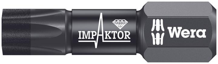 Actual product image Wera Bit-Check 10 Impaktor 1 (PH, Hexagon, TORX® BO, PZ, 1/4 in external hexagon)