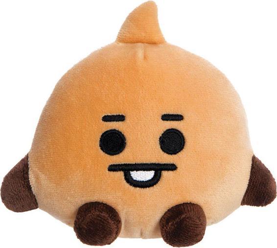 Actual product image Line Friends Aurora, 61482, BT21 Official Merchandise, Baby SHOOKY Sitting Doll 5In, Soft Toy, Brown (13 cm)