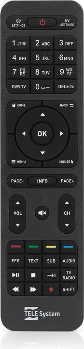 Actual product image Telesystem Decoder HD HDMI Android 9 Aosp Main 10 Ok Bonus TV Strong Ts Up T2 (8 GB, DVB-T, DVB-T2)