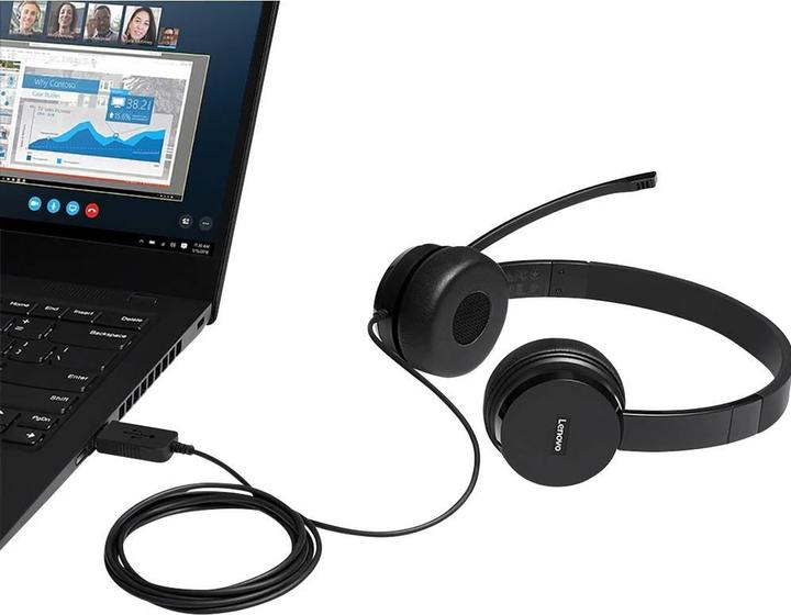 Immagine prodotto Lenovo 100 Stereo (Cablato, USB-A)