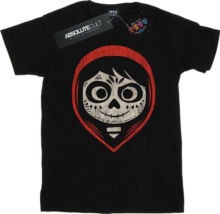 Disney Coco Miguel Skeleton Face Hood TShirt (L)