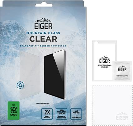 Actual product image Eiger Mountain Glass Clear (1 Piece, iPad Air 11 2024 (M2), iPad Air 11 2025)