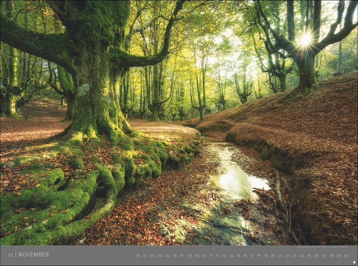 Produktbild AvH Naturwunder Europas 2026 (78 x 58 cm, Harter Einband, Deutsch)