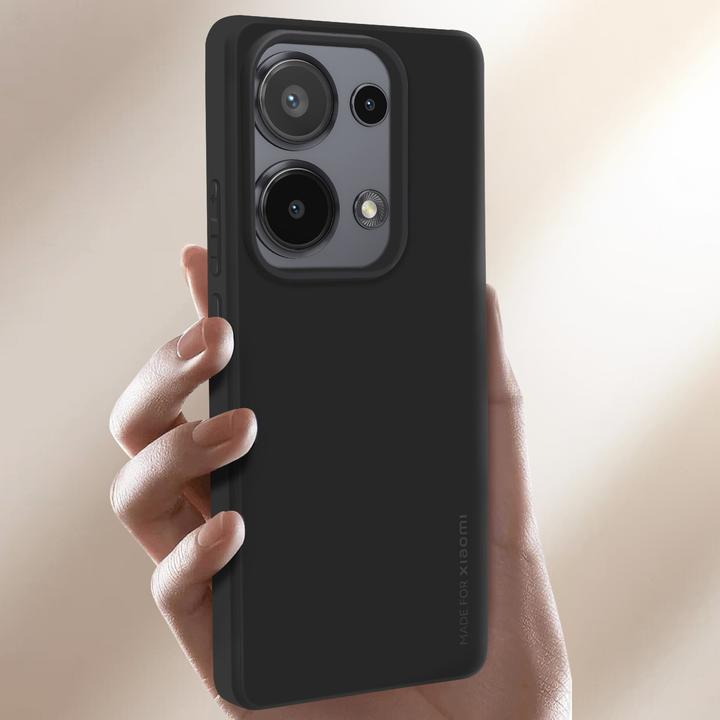 Image du produit Modelabs Fabriqué pour Xiaomi Couverture TPU pour Xiaomi Redmi Note 13 Pro 4G Noir (Xiaomi Redmi Note 13 Pro 4G)