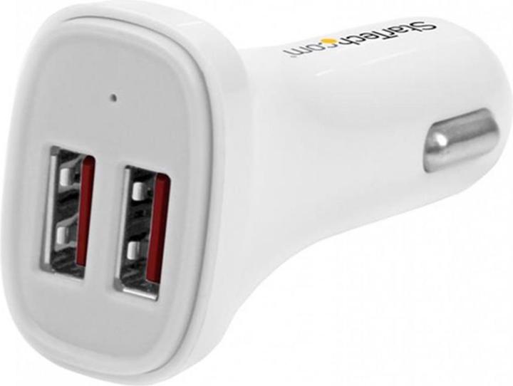 Produktbild StarTech 2X USB CAR CHARGER 24W / 4.8A