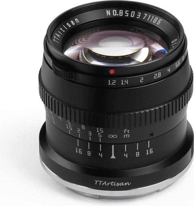 Produktbild TTArtisan 50mm f1.2 for Nikon Z mount (APS-C) (Nikon Z, APS-C / DX)