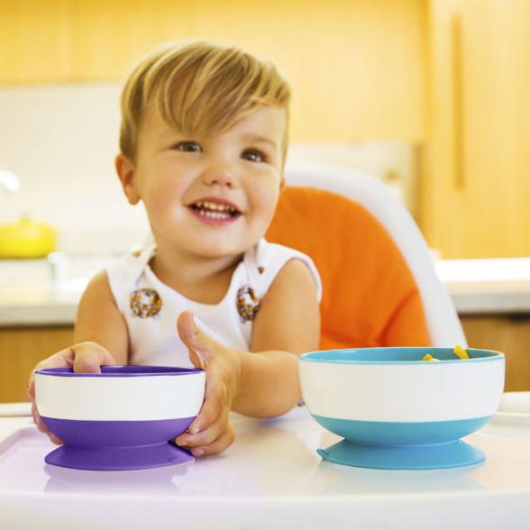 Actual product image Munchkin Bowls with suction cup (3 x)