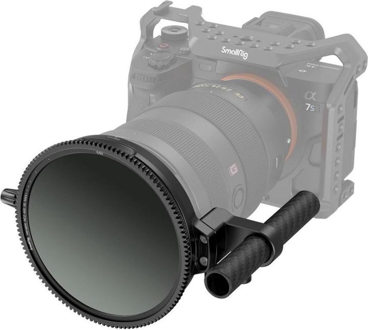 SmallRig Filtre d'objectif CPL-VND Kit de filtre avec Rod Clamp - 95 mm (95 mm, Filtre gris neutre, Filtre polarisant)