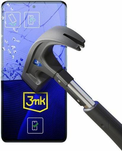 Productafbeelding 3MK Gehard glas voor Xiaomi Redmi Note 12 Pro Hybrid Flexi 7H Series FlexibleGlass (1 Stuk, Xiaomi Redmi Note 12 Pro)