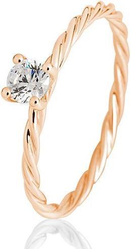 Produktbild Breuning Verlobungsring Kordel (52, 585/14 K Gold)