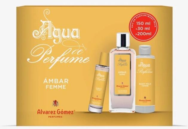Actual product image Alvarez Gomez Ambar 150 EDP + BL200 + 30 EDP (Eau de parfum, 7.62 ml)