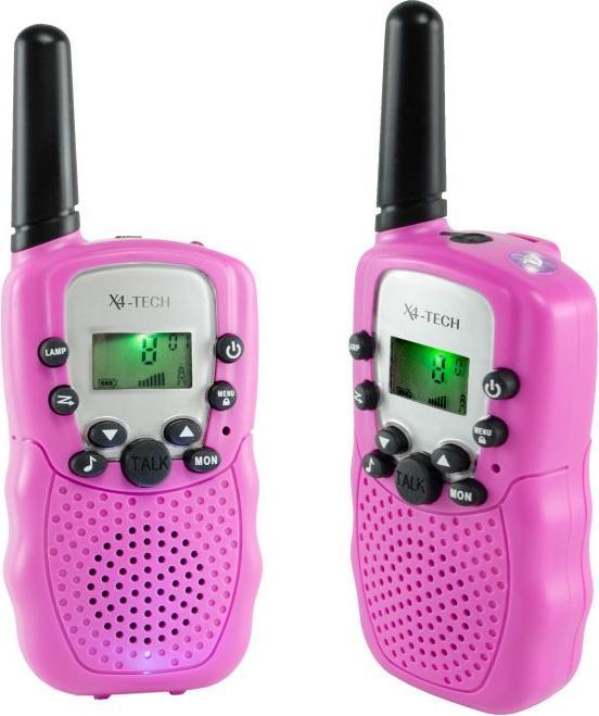 Produktbild X4 TECH Walkie Talkie 2er Set pink (3 km)
