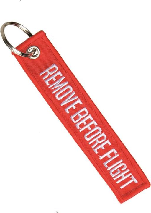 Mil-tec Schlüsselanhänger REMOVE BEFORE FLIGHT