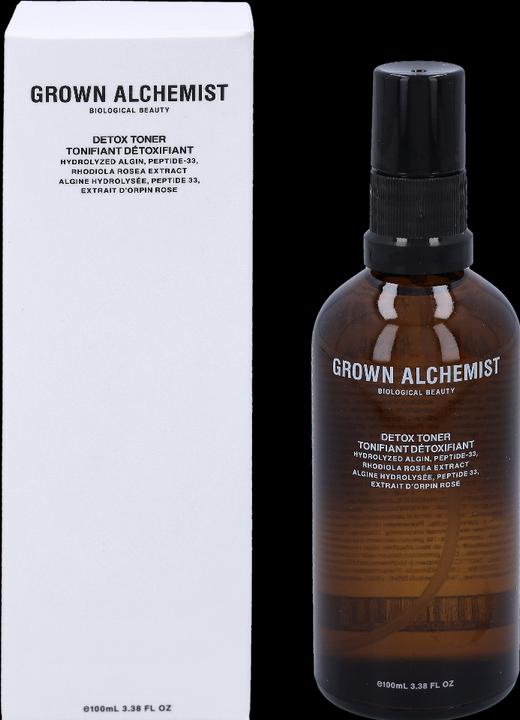 Produktbild Grown Alchemist Detox Toner: Hydrolized Algin, Peptide-33, Rhodiol Rosea Extract (Tonic, 100 ml)