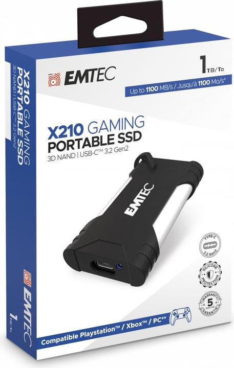 Produktbild Emtec X210G Gaming SSD (1000 GB)