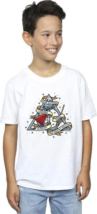 Produktbild The Deathly Hallows TShirt Jungen (152, 158)
