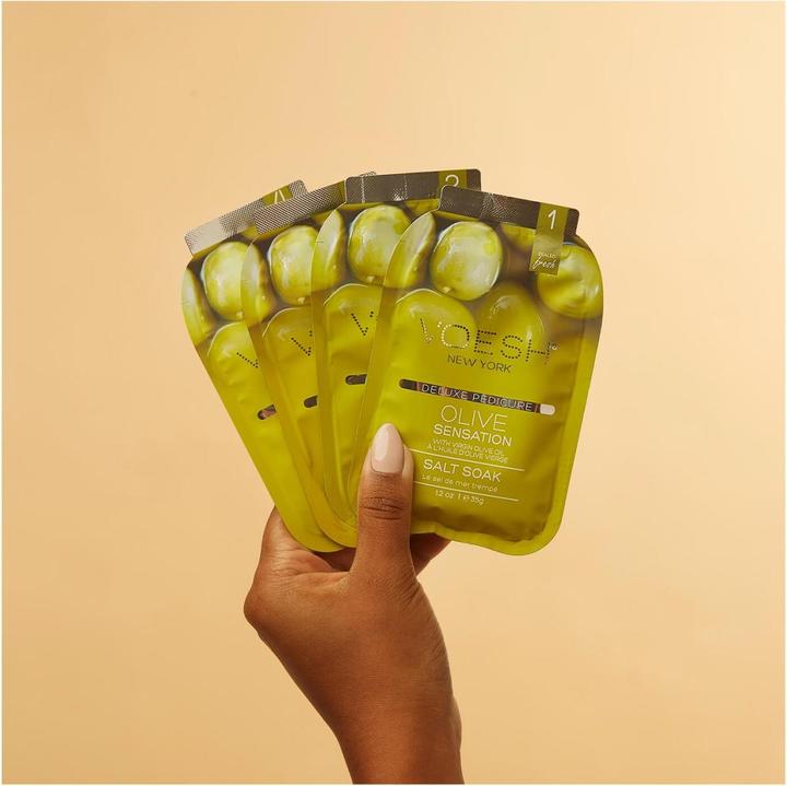 Immagine prodotto Voesh Pedi Olive Sensation (Crema piedi e gel piedi, Maschera del piede, Pediluvio)