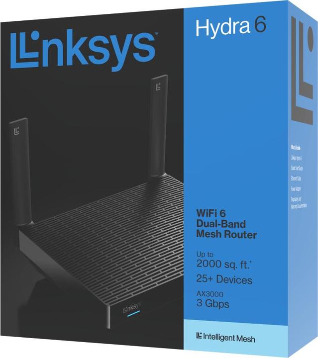 Produktbild Linksys AX3000 Dual-Band mesh Wi-Fi 6 router