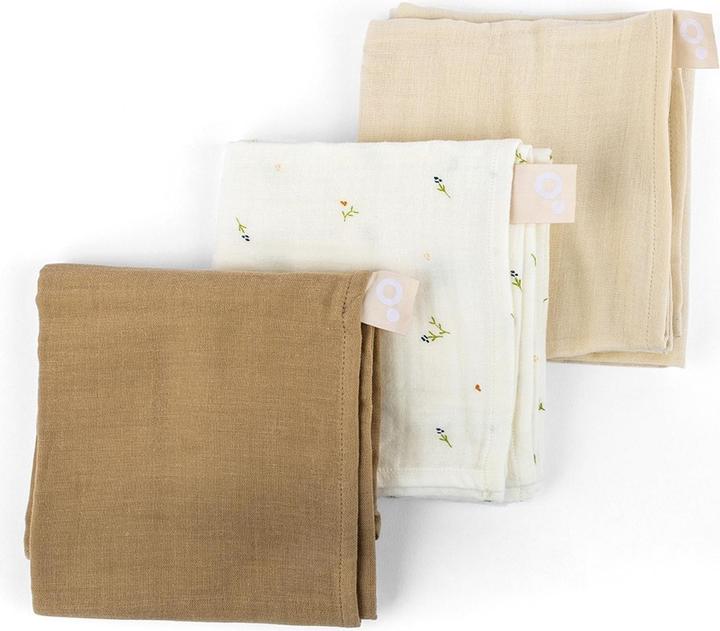 Actual product image Doomoo Mulltücher 3er Pack (70 cm, 70 cm)