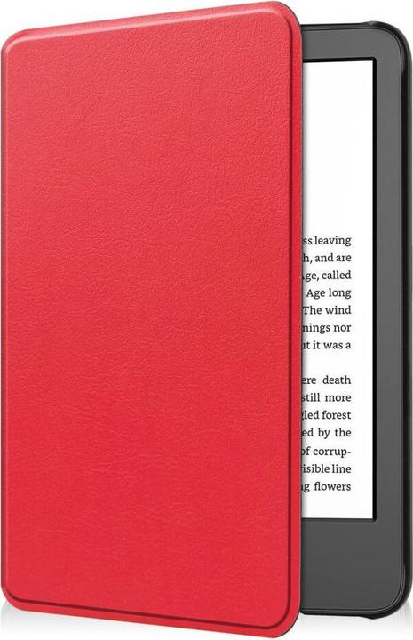 Produktbild Cover-Discount Kindle 2022 (6.0 / 11.Gen.) - Schutzhülle Etui rot (Kindle)