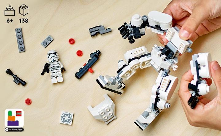 Actual product image LEGO Stormtrooper Mech (75370, LEGO Star Wars)
