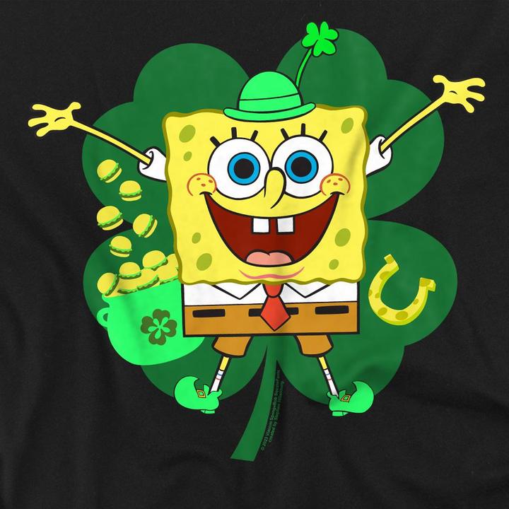 Produktbild Spongebob Squarepants Spongey TShirt St PatricksTag (M)
