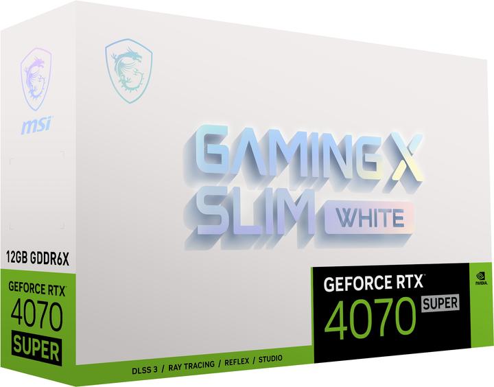 Produktbild MSI GeForce RTX 4070 SUPER GAMING X SLIM (12 GB)