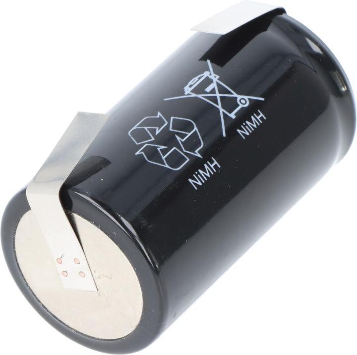 Produktbild AccuCell Akku KR-5000DEL Cadnica Mono mit Lötfahne in U-Form (1 Stk., Gerätespezifisch, 5000 mAh)