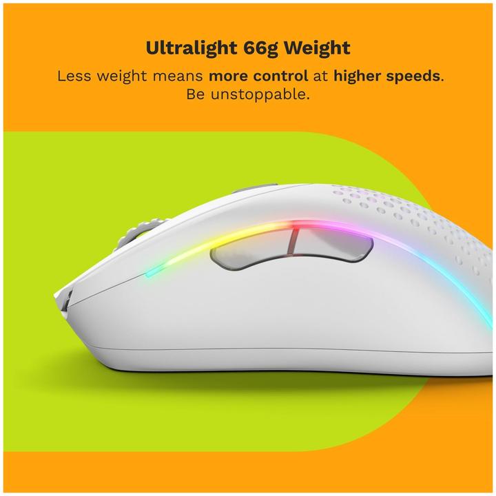 Actual product image Glorious PC Gaming Race Glorious Model D 2 Wireless Gaming Mouse - white (Wireless)