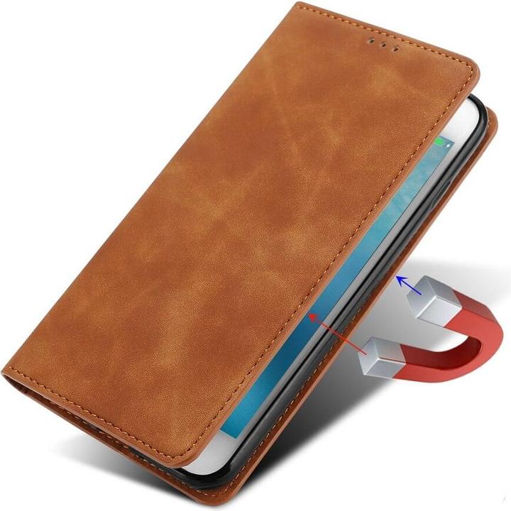 Produktbild Cover-Discount Sony Xperia PRO-I - Stand Flip Case Hülle braun (Sony Xperia Pro-I)