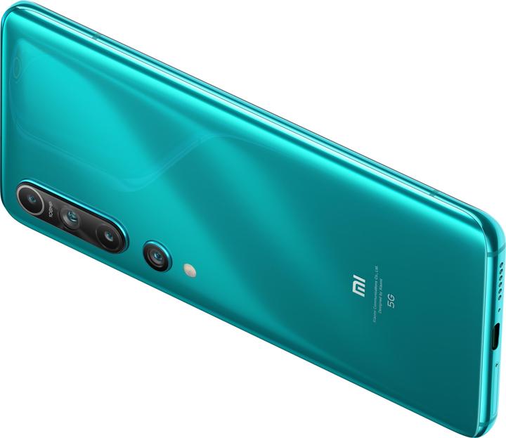Actual product image Xiaomi Mi 10 (256 GB, Coral Green, 6.67", Single SIM, 108 Mpx, 5G)