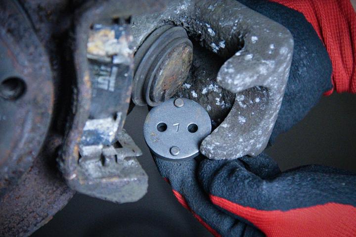 Actual product image BGS Brake Piston Reset Tool Set
