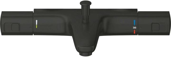 Produktbild Grohe Precision Start QuickFix Thermostatarmatur für Wanne, 153mm Stichmass (CH), mattschwarz