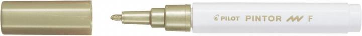 Actual product image Pilot Pintor Fine metallic (Gold, White, 1 mm, 1 x)