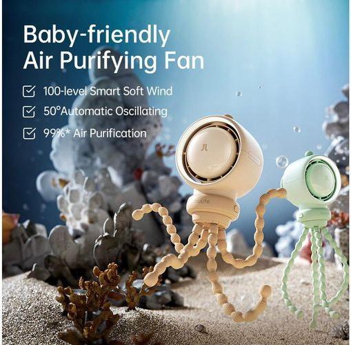 Image du produit Jisulife Stroller Fan Life2