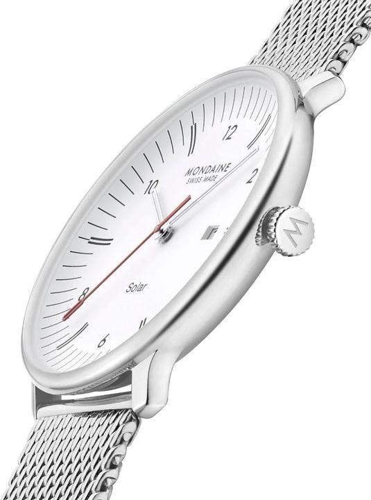 Immagine prodotto Mondaine MLE.41910.SM Herrenuhr Doppio Solar 41mm 5ATM (Fatto in Svizzera)
