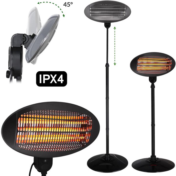 Actual product image Monzana Radiant heater (2000 W)