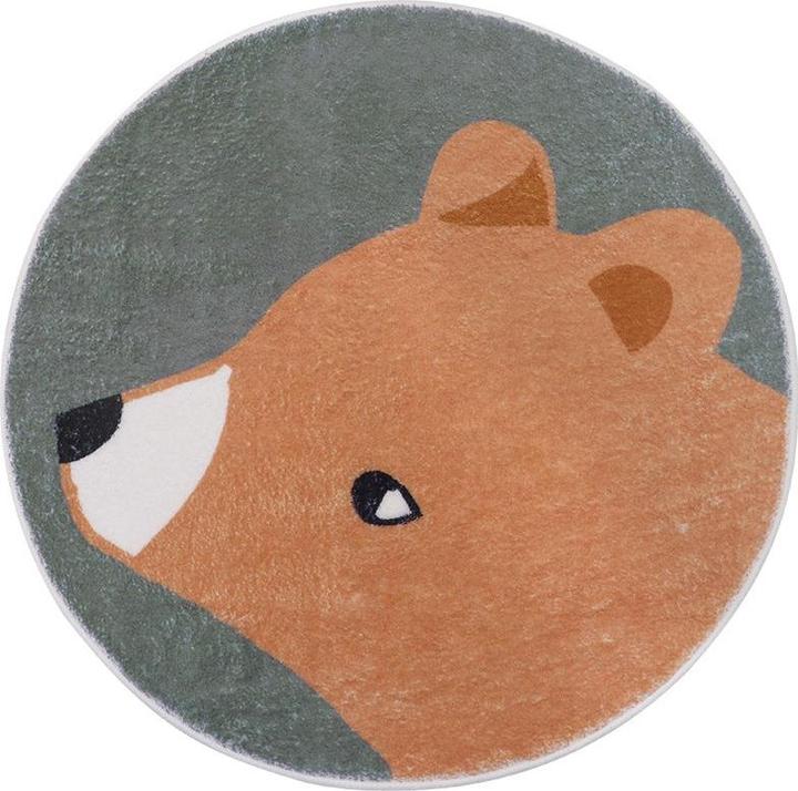 Immagine prodotto Nelaroom Tappeto orso (100 x 100 cm)