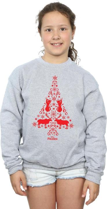 Produktbild Disney Frozen Christmas Tree Sweatshirt Mädchen (116)