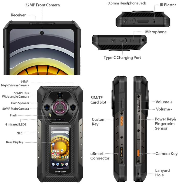 Produktbild Ulefone Armor 30 Pro 16/512 Black EU
