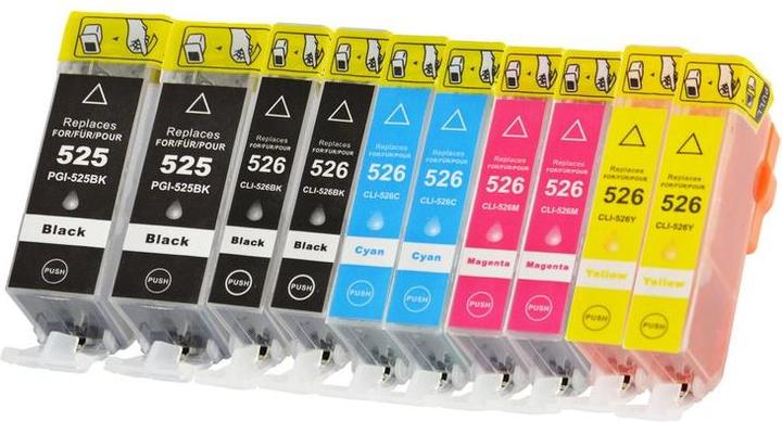 Immagine prodotto Hermex Cartuccia d'inchiostro compatibile per Canon PIXMA iP4850 (M, C, Y, PGBK, FC)